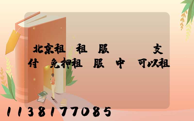 北京租車租車服務電話(支付寶免押租車服務中還可以租車嗎)