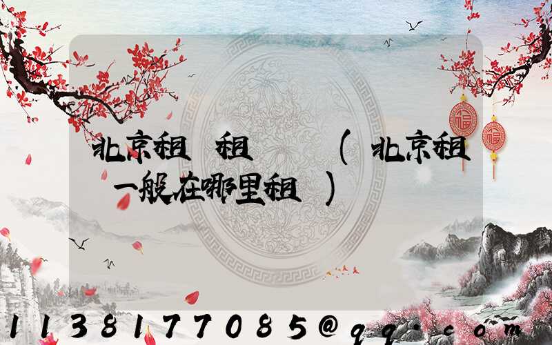 北京租車租車熱線(北京租車一般在哪里租車)